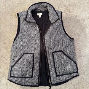 J. Crew Herringbone Vest - Large